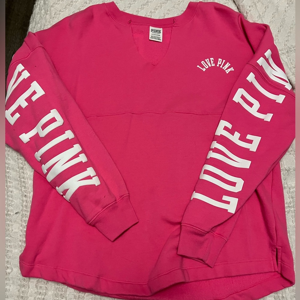 Vs pink sweatshirt